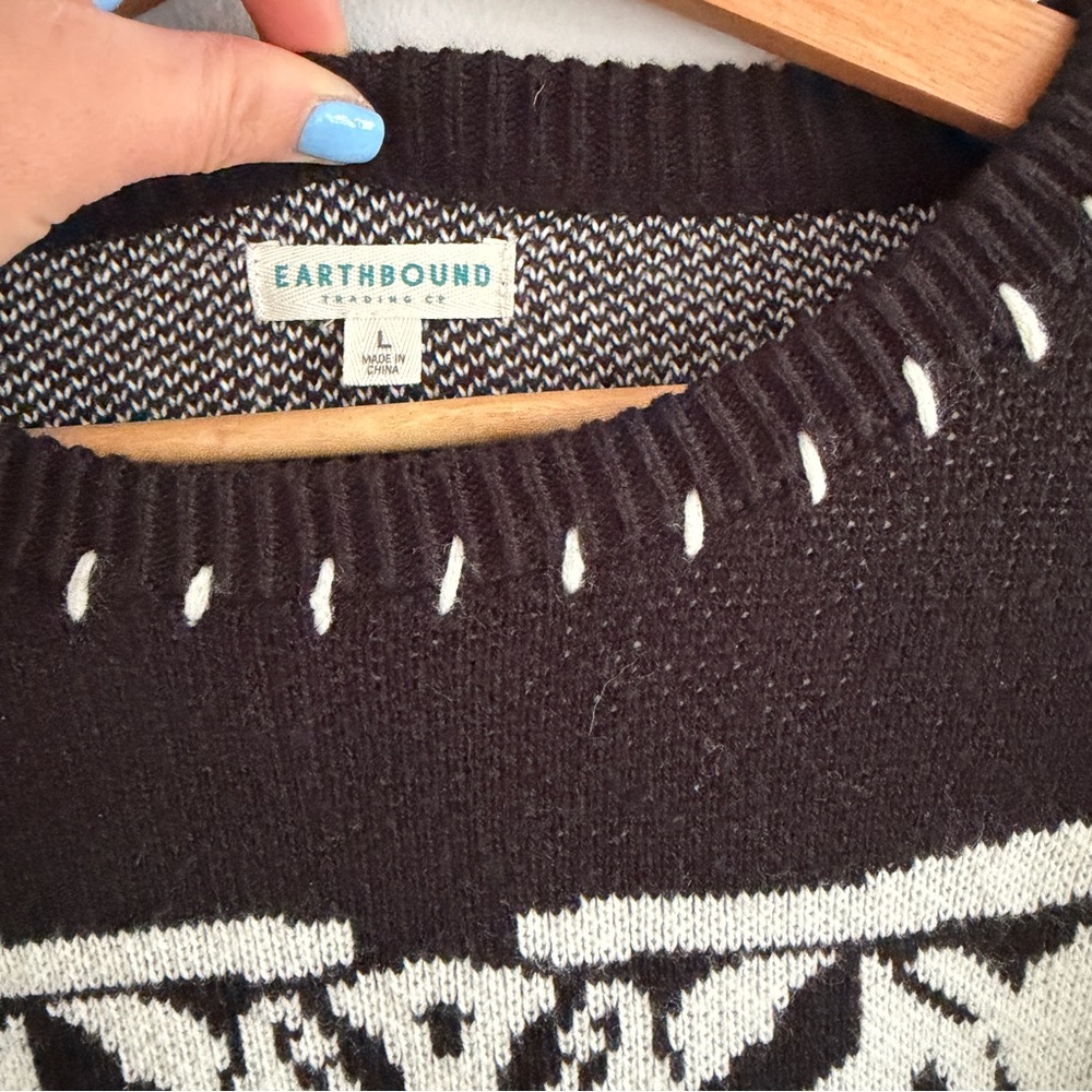 EARTHBOUND TRADING CO. > Skeleton Sweater - Picture 5 of 6
